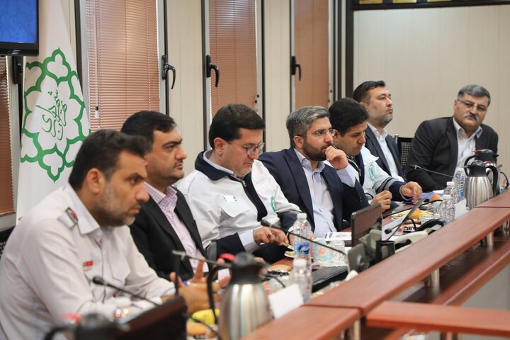 برگزاری پنجاه و یکمین جلسه کمیته ایمنی و مدیریت بحران شورای اسلامی شهر تهران در منطقه ۹