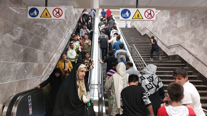 جابجایی بیش از ۹ هزار نفر از شرکت‌کنندگان «جشن بزرگ امام رضایی‌ها» با مترو