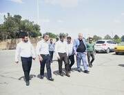 بازدید شهردار منطقه۱۴ از آماده سازی محدوده حرم مطهر امام خمینی (ره) برای برگزاری مراسم ارتحال