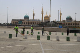 فعالیت 550 پاکبان برای نظافت رینگ 400 حرم امام خمینی(ره)/ به‌کارگیری 20 دستگاه خودرو برای جمع‌آوری پسماند