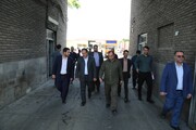 بازدید اعضای شورای شهر تهران از پروژه‌های توسعه‌ای در منطقه ۱۰