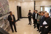 بازدید رئیس کمیته نظارت شورای اسلامی شهر تهران از پروژه های منطقه ۹