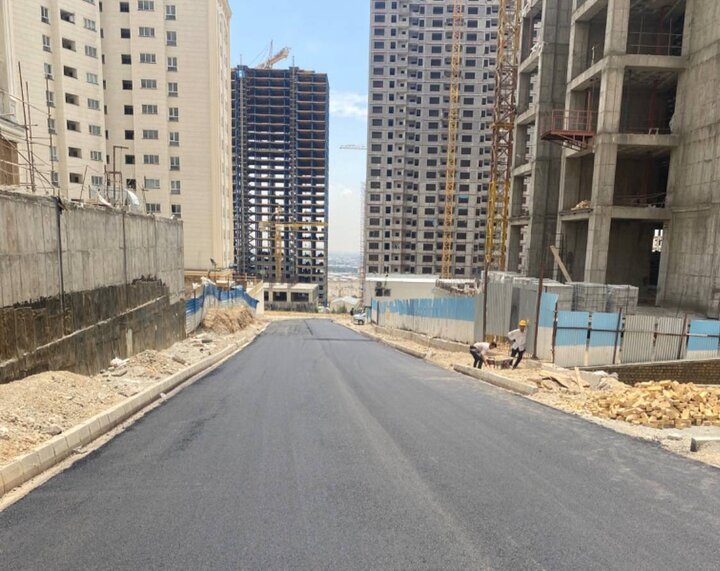 احداث معبر جدیدالاحداث و روکش آسفالت معبر حسابرسی