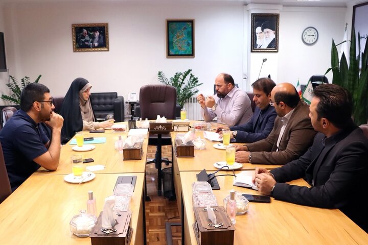 نشست مدیرعامل شرکت ساماندهی و مدیرکل امور بانوان شهرداری تهران