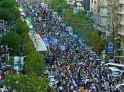 خیابان‌های انقلاب و آزادی؛ تهران میزبان جشن میلیونی عیدغدیر