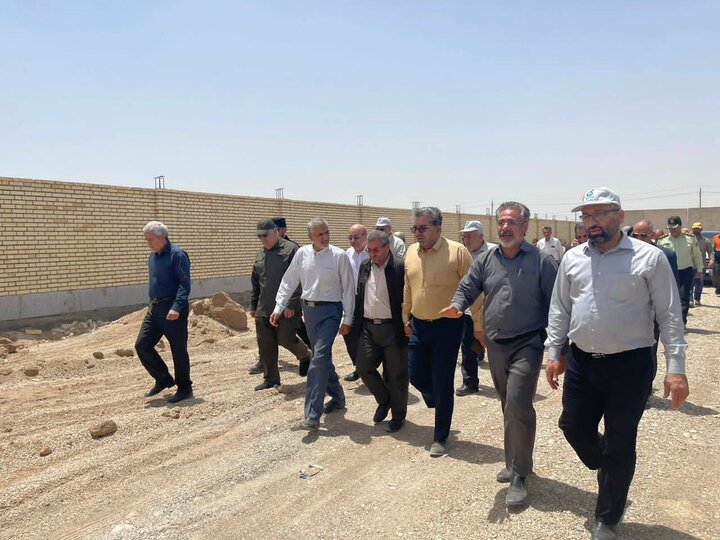 بازدید رئیس ستاد اربعین کشور، معاون خدمات شهری و روسای کمیته های ستاد اربعین از مرزهای شلمچه و چذابه
