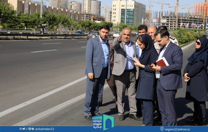 شبکه معابر بزرگراهی منطقه ۲۲ ایمن‌تر می شود