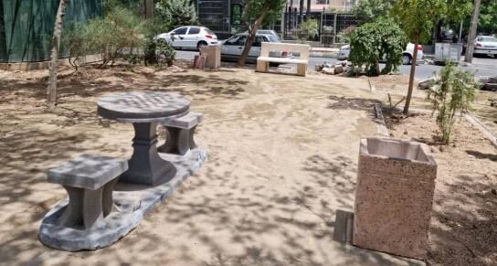 عملیات احداث پاتوق محله فردوس به پایان رسید