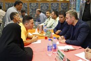برپایی میز خدمت و نهضت دیدارهای مردمی شهردار منطقه ۲۱ با شهروندان در مسجد فاطمه‌الزهرا(س) محله استقلال