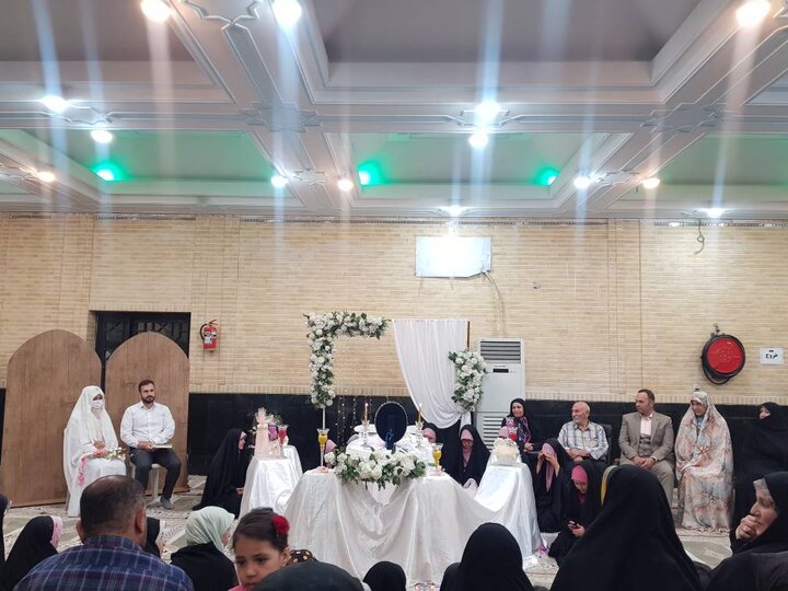 برپایی جشن ازدواج آسمانی ها در منطقه ۲۲