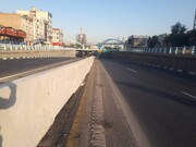 رفع نقاط حادثه خیز  در شمال شرق پایتخت/ رفع خطر نقطه حادثه خیز در بزرگراه شهید سلیمانی