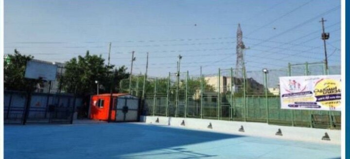 زمین اسکیت محله جنت آباد جنوبی به مناسبت عیدقربان افتتاح شد