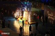 روشن شدن مشعل مسابقات قهرمان شهر و جشنواره تابستانی آرمان