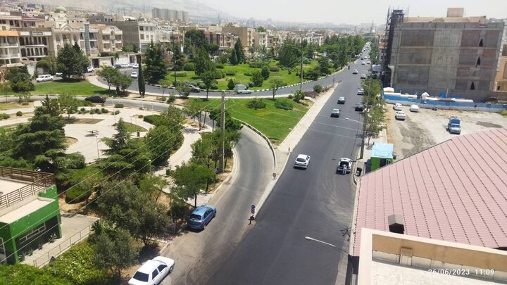 بکارگیری ۴۰ هزار تن آسفالت در عملیات ترمیم و روکش آسفالت در منطقه ۲۲