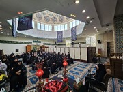 برپایی مجلس روضه امام حسین(ع) در بوستان بهشت مادران