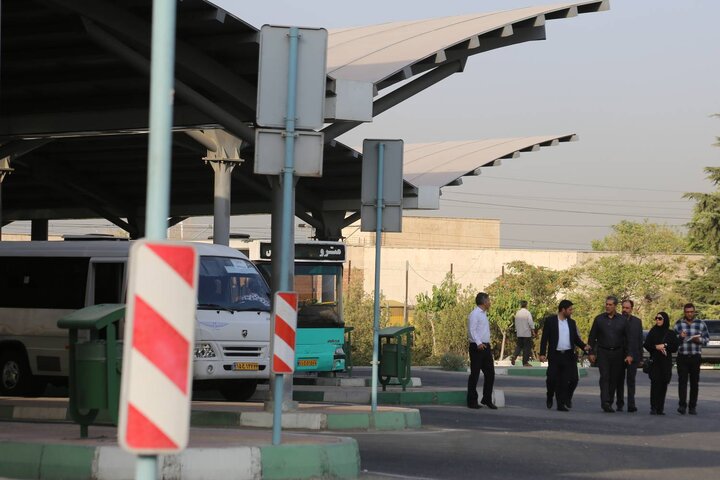 باز طراحی چهار پایانه اتوبوسرانی در پهنه شمال غربی تهران 