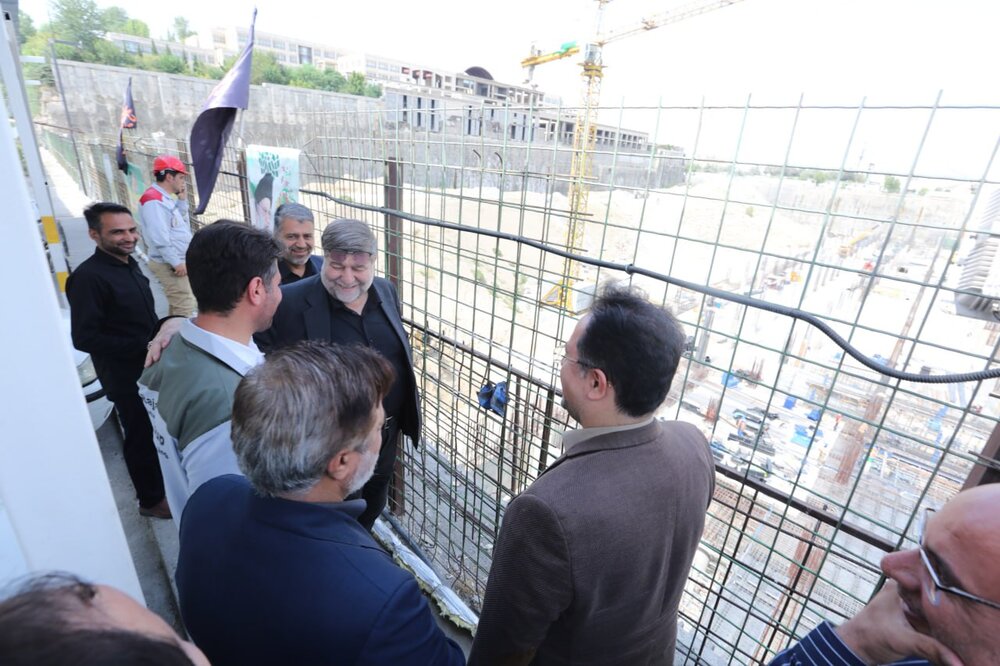 نشست مشترک مدیران قرارگاه خاتمالانبیاء و اراضی عباسآباد