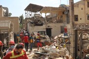 خدمت رسانی بدون وقفه عوامل شهرداری منطقه ۲۰ در حادثه انفجار  ساختمان محله جوانمردقصاب
