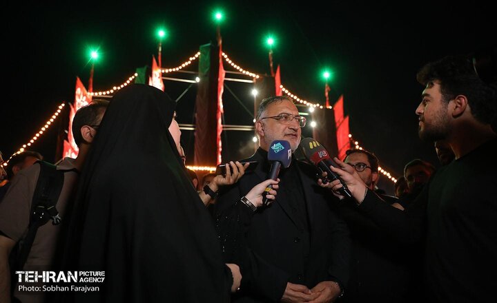 «محرم شهر» میدان آزادی را به میدان آیینی تبدیل کرد 