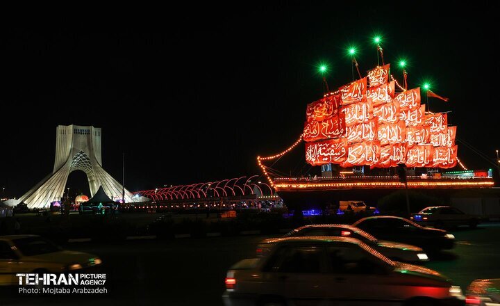 مشارکت منطقه۱۳ در رویداد بزرگ آئینی شهر تهران