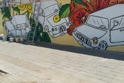 مرمت و بازسازی نقاشی‌های دیواری منطقه۱۳