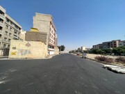 اتمام عملیات بهسازی و روکش خیابان حسین نژاد