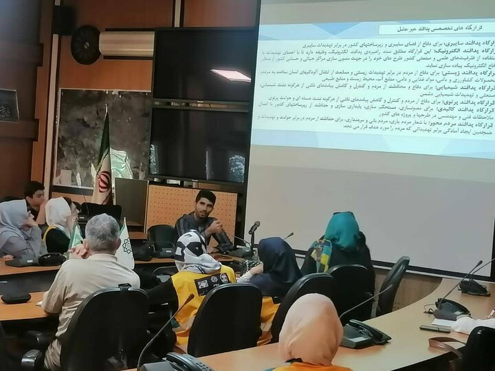 برگزاری کارگاه آموزشی " پدافند غیر عامل با رویکرد سایبری "