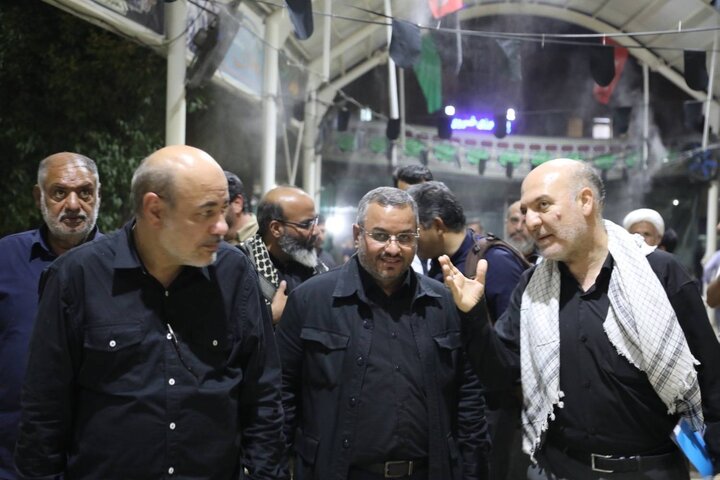 بازدید رئیس کمیته خدمات شهری ستاد مرکزی اربعین کشور از گذرگاه مرزی خسروی