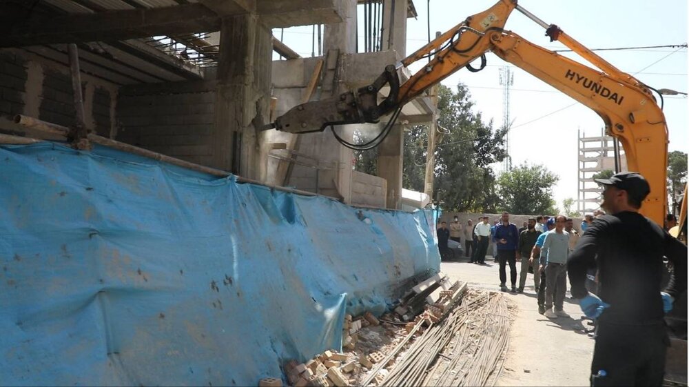 رفع خلاف از ۶ ملک غیرمجاز در منطقه ۱۹