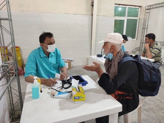 بیمارستان صحرایی عمود ۷۰۷، نماد استمرار خدمت‌رسانی درمانی به خادمان و زائران اربعین
