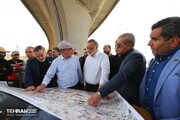 بازدید سرزده شهردار تهران از ۳ پروژه‌ بزرگراهی پایتخت