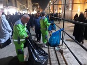 جمع آوری بیش از ۷۰ تن زباله طی ۱۳ روز اخیر در شارع امام زین‌العابدین (ع)
