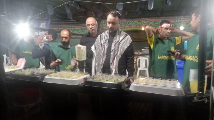 خدمت‌رسانی شرکت توسعه فضاهای فرهنگی به زوار اربعین در مرز خسروی