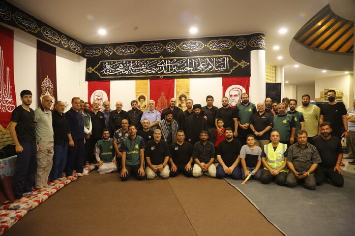ارائه خدمات متمایز به زائرین مسجد کوفه در قرارگاه کوفه توسط منطقه ۲۱