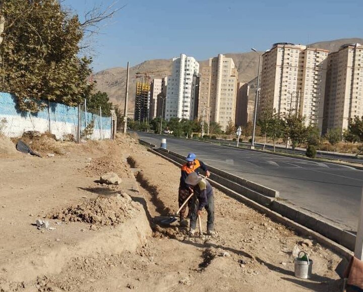 خیابان طبیعت صاحب پیاده‌رو می‌شود/ بیشترین حجم پیاده‌روسازی شهر تهران در معابر منطقه ۲۲