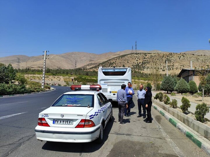 تست آزمایشی خط اتوبوس ۳۲۴ در مسیر شهرک شهید باقری _ مترو ورزشگاه آزادی