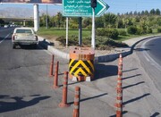 رمپ‌های ورودی و خروجی بزرگراه یادگار امام (ره) ایمن‌سازی شد