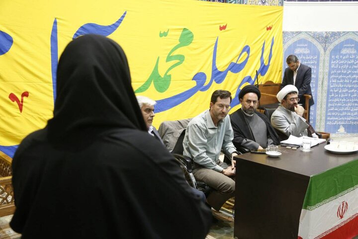 برگزاری صد و بیست و چهارمین دیدار مردمی رئیس کمیسیون عمران شورای اسلامی شهرتهران به میزبانی مسجد منطقه ۵