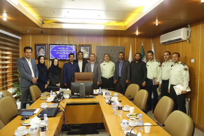  تقدیر از کارکنان یگان حفاظت شهرداری منطقه ۲۱ 