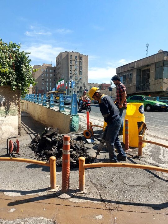 رفع ۲۱۲ نقطه حادثه خیز در تهران