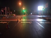 تقاطع بلوار شهید مطهری و خیابان شکوفه در منطقه ۱۹ ساماندهی شد