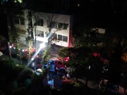 آتش‌سوزی در محدوده میدان ونک/ سه نفر مصدوم شدند