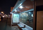 اجرای عملیات نورپردازی و روشنایی چهل سرپناه ایستگاه اتوبوس در سطح منطقه ۵
