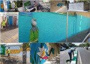 طرح ویژه آراستگی دیواره‌ و جداره‌های مدارس پایتخت اجرا شد