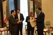 دیدار مدیرعامل شرکت نوسازی عباس‌آباد با وزیر اکولوژی ازبکستان