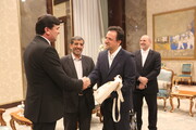 دیدار مدیرعامل شرکت نوسازی عباس‌آباد با رئیس سازمان گردشگری جمهوری تاجیکستان
