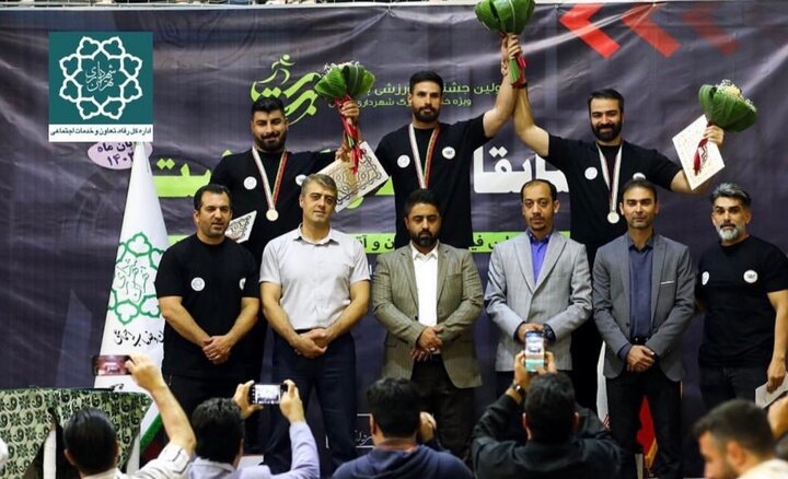 سازمان آتش‌نشانی در سکوی نخست مسابقات کراس‌فیت کارکنان شهرداری تهران 