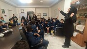 بازدید دانش‌آموزان منطقه ۹ از المان‌های محیط زیستی غرب تهران