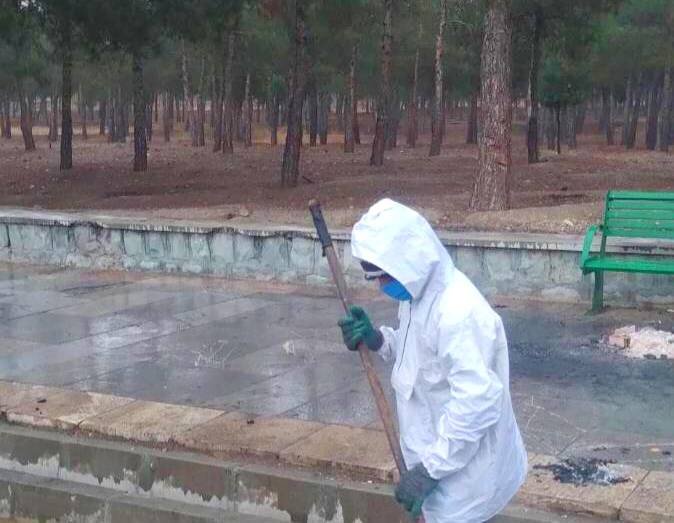 آماده باش نیروهای خدمات شهری برای بارش‌های پاییزی در منطقه ۲۲