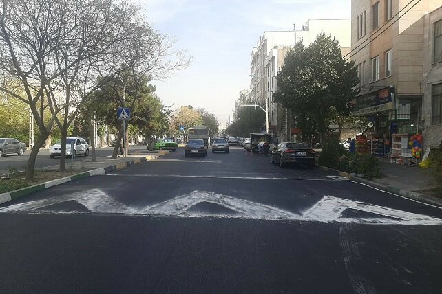 احداث سرعتکاه در خیابان زمزم منطقه ۱۴